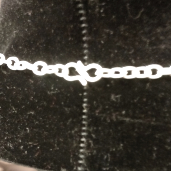 Sterling Silver Blue Topaz & Blue Turquoise Necklace - Picture 2 of 2